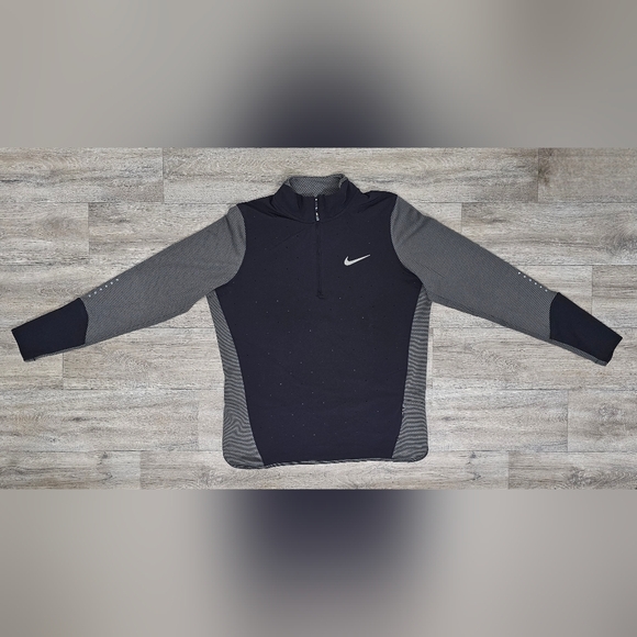 Women's Nike AeroReact Hybrid 1/2 Zip Running Jacket Pullover-Size XL - Picture 4 of 7